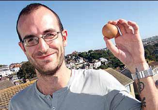 Un oeuf tout rond, en Grande-Bretagne