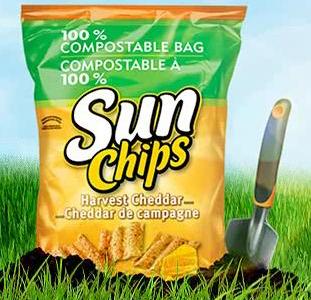 SunChips lance le 1er sac de croustilles 100 % compostable