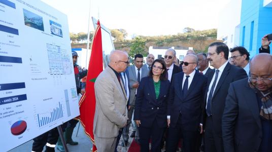 Inauguration de la Halle aux Poissons Nouvelle Génération et d'une Nouvelle Ligne de Production d'Agar-Agar à Mehdia