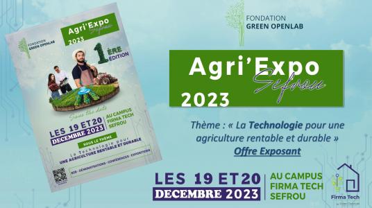 AgriExpo Sefrou 2023 : L'Innovation Technologique au Service de l'Agriculture Marocaine