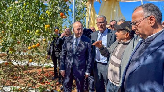 Chtouka Aït Baha : visite de terrain du ministre Ahmed El Bouari après les dégâts causés par les vents violents