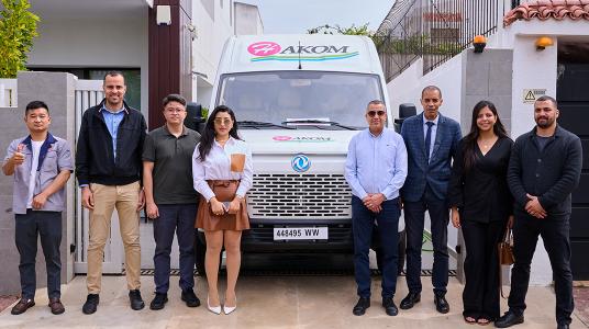 DONGFENG MAROC livre le premier Mini Bus 100 % électrique au Royaume