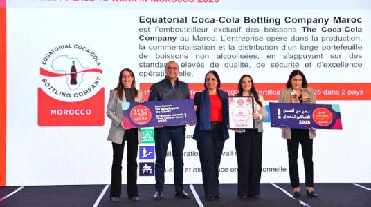 Equatorial Coca-Cola Bottling Company Maroc certifiée Best Place to Work 2025