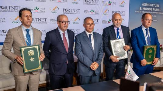 Le Crédit Agricole du Maroc, l’ONICL et PORTNET S.A, actent un partenariat sur la digitalisation de la gestion des cautions bancaires relatives aux opérations d'importation 