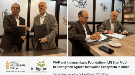 WAF et ILF signent un protocole d'accord stratégique pour renforcer l'écosystème d'innovation AgTech en Afrique.